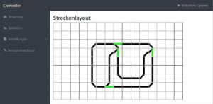 Modelleisenbahnsteuerung Übersicht der Strecke