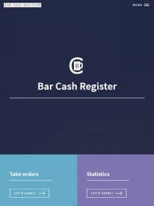 Bar Cash Register Startseite