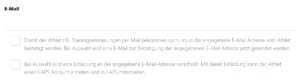 LAPS Screenshot E-Mail Einladung