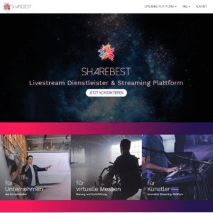 Webdesign ShareBest